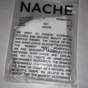 NACHE 비니 화이트 여성용 남성용