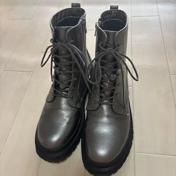 니코앤드 레이스업 부츠