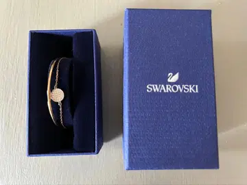 스와로브스키 팔찌 로즈 골드 주얼리 뱅글