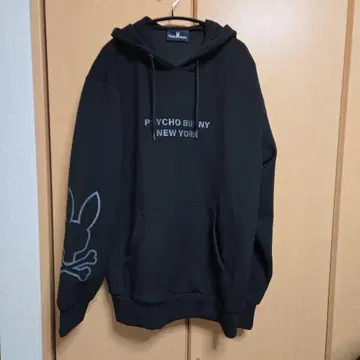 사이코 버니 블랙 후드티