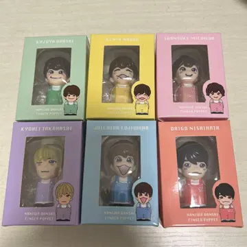 나니와단시 손가락 인형 6인 세트