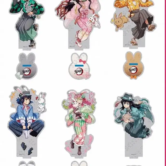 [공구] 귀멸의칼날 귀칼 토끼해 아크릴스탠드 무이치로미츠리이노스케탄지로