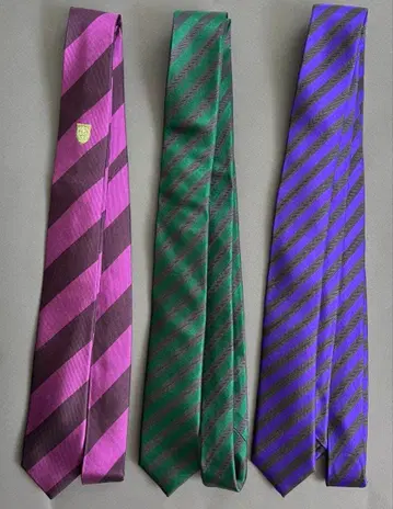 ZARA 스트라이프 넥타이 3개 세트