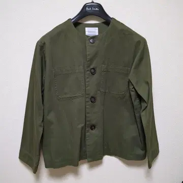 HEAVENLY 노카라 자켓 올리브