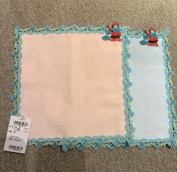 [ 당일 발송 ] 긴자와 레이스 빙어 낚시 2장 세트 타월 손수건