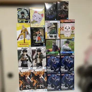 점프계 피규어 묶음 판매 18점