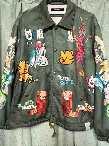 CUNE 애니멀 프린트 스카잔 사이즈 3