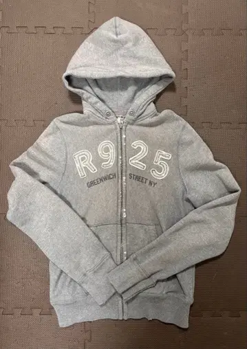 RUEHL No.925 그레이 후드 부착 후드티 S 사이즈