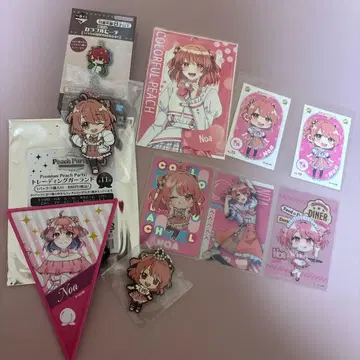 컬러풀피치 노아 묶음 판매 러버 참 가랜드 브로마이드