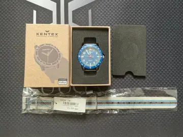 유루캠 KENTEX 손목시계 시마린 모델 미사용