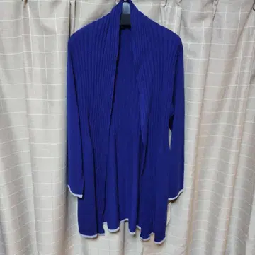 새상품 아소시 카시미어 100% 롱 가디건 정가 74,800엔