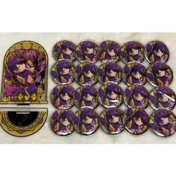 앙스타 센고쿠 시노부 시광 캔뱃지 20개 아크릴 스탠드