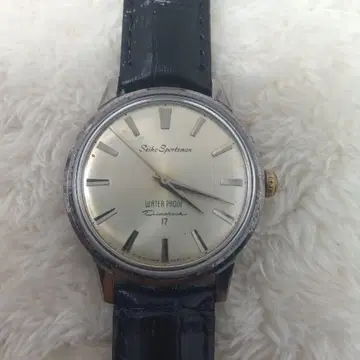 세이코 스포츠맨 수동 와인딩 17석 남성용 앤티크