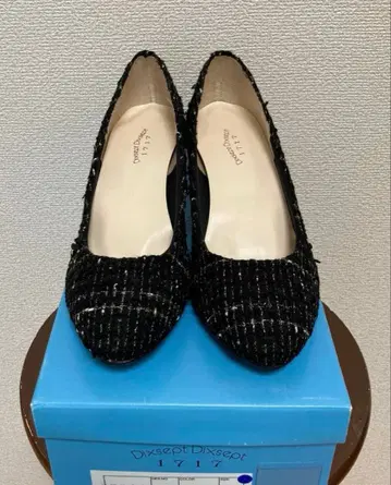 Dixsept Dixsept 1717 트위드 펌프스 24cm