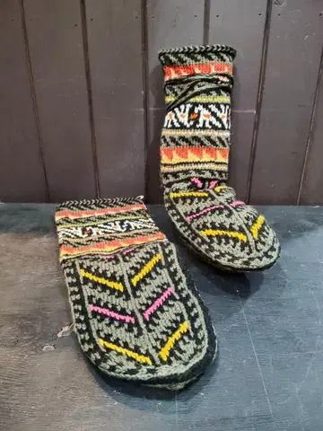 이란제 손뜨개질 룸삭스 (롱) 아크릴 마스레 마을 [1-6]