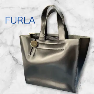 FURLA 블랙 토트백