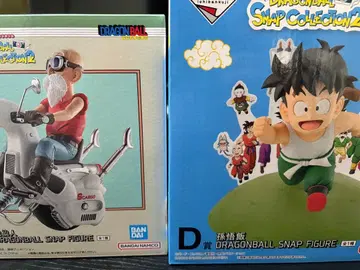 드래곤볼 스냅 피규어 세트 무천도사 손오반