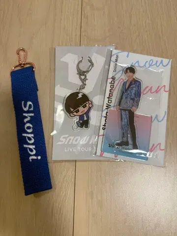 SnowMan 와타나베 쇼타 스노치루 키링 & 아크릴 스탠드