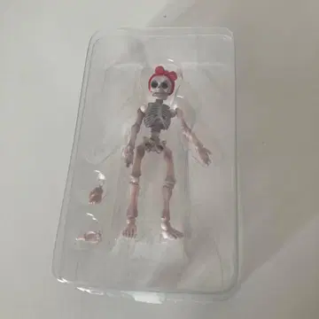 포즈 스켈레톤 피규어 빨간색 리본 포함 귀여운 사람