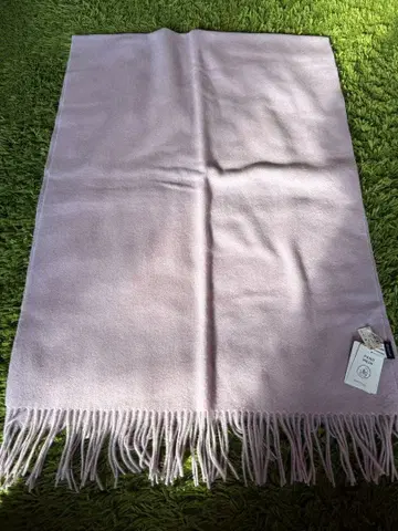 UNTITLED 연보라 울 머플러 대형 스톨