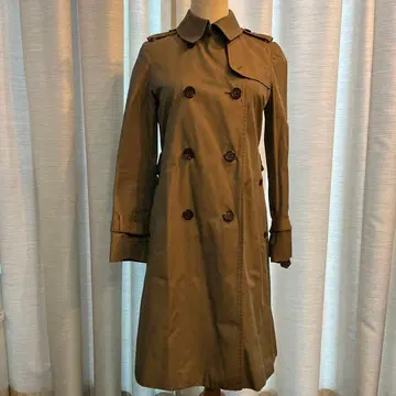 IENA SLOBE 더블 브레스트 트렌치코트