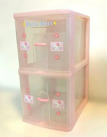 헬로키티 잡화 수납 서랍