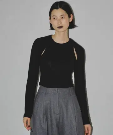 TODAYFUL 레이어드 롱 티셔츠