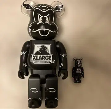 베어브릭 xlarge DFACE 100%&400% 메디콤토이