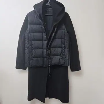 TITE IN THE STORE 블랙 롱 코트