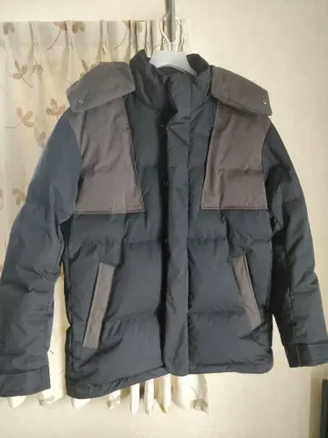 유니클로 +J 다운 오버 사이즈 후드티