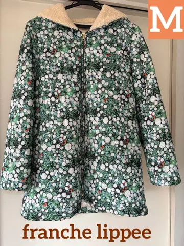 프랑슈리페 퀼팅 충전솜 코트 시로츠메쿠사 M