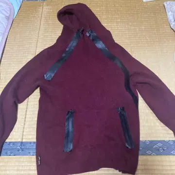 나리후리 니트 후드티