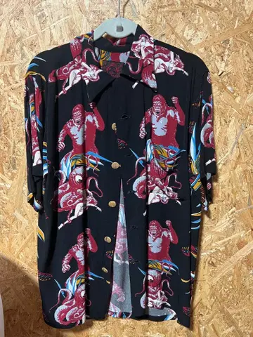 EVISU 알로하 셔츠 사이즈 36