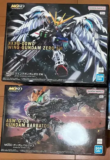 MGSD 윙건담 제로 EW & 건담 발바토스