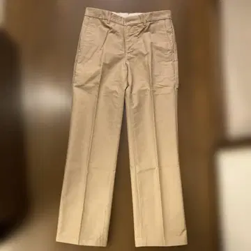 베이지 치노 팬츠 코튼 4 포켓