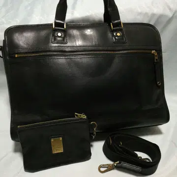 Master-piece 비즈니스 백 블랙 일본제