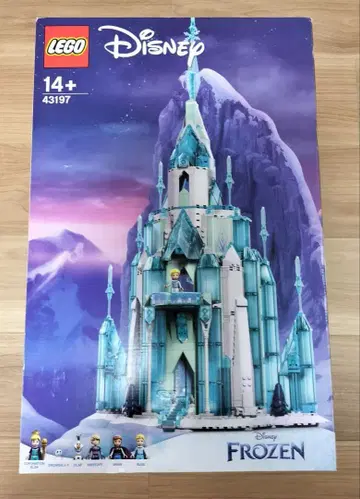 미개봉 LEGO 43197 엘사 아이스 캐슬 레고 안나 디즈니