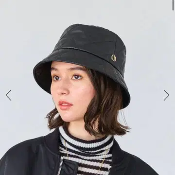 샤포도르 Fake Leather Quilt Bucket 버킷햇