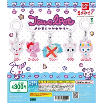 주얼펫 메지루시 액세서리 4개 세트