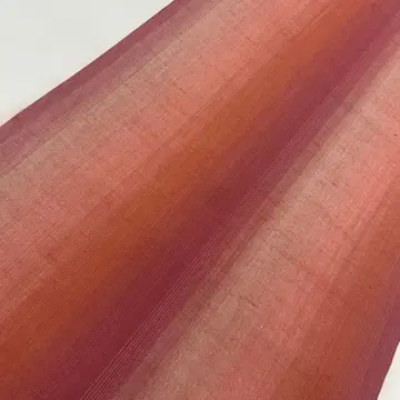 6681 민예 실크 명주 옷감 순수 실크 빨간색 계열 그라데이션