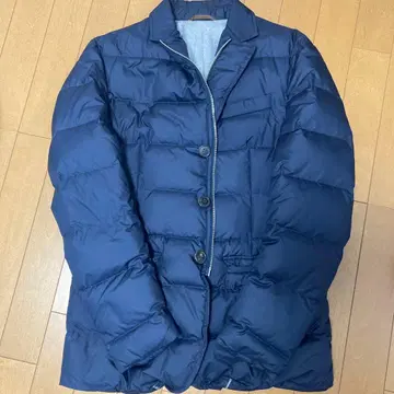 네이비 다운 자켓 3 포켓