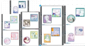 만복 가챠 세트 봄의 폭풍과 몬스터 길고양이와 늑대