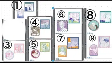 만복 가챠 세트 봄의 폭풍과 몬스터 길고양이와 늑대