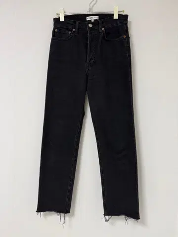 RE/DONE 스트레이트 컷오프 데님 팬츠 사이즈 27