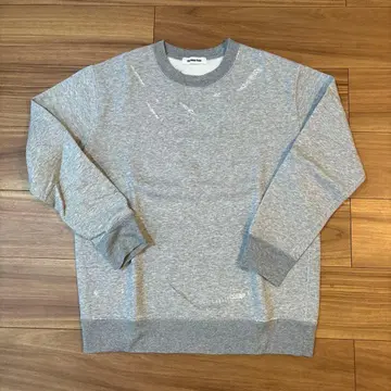 monkey time 그레이 데미지 맨투맨