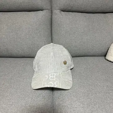 그레이 로고 메쉬 캡