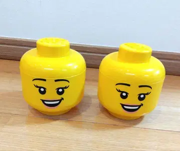 LEGO 스토리지 헤드 2개 세트