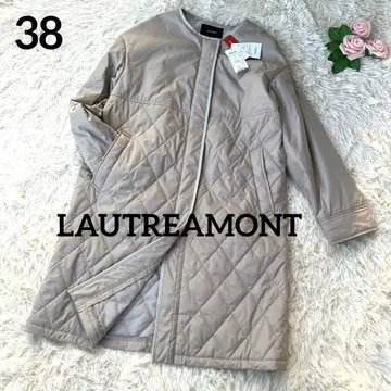 [택 포함 새상품] 퀼팅 코트 LAUTREAMONT 로트레아몽 베이지
