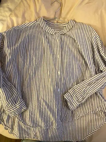 HUIS. 스트라이프 버튼업 셔츠