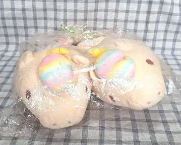 리틀 트윈 스타 유니콘 봉제 인형 슬리퍼 (SANRIO) 미사용